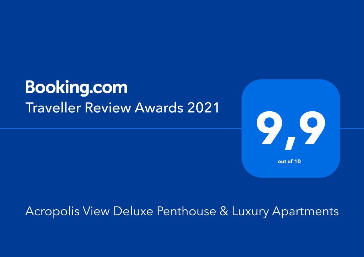 Acropolis View Deluxe Penthouse & Luxury Apartments Athens Exterior photo